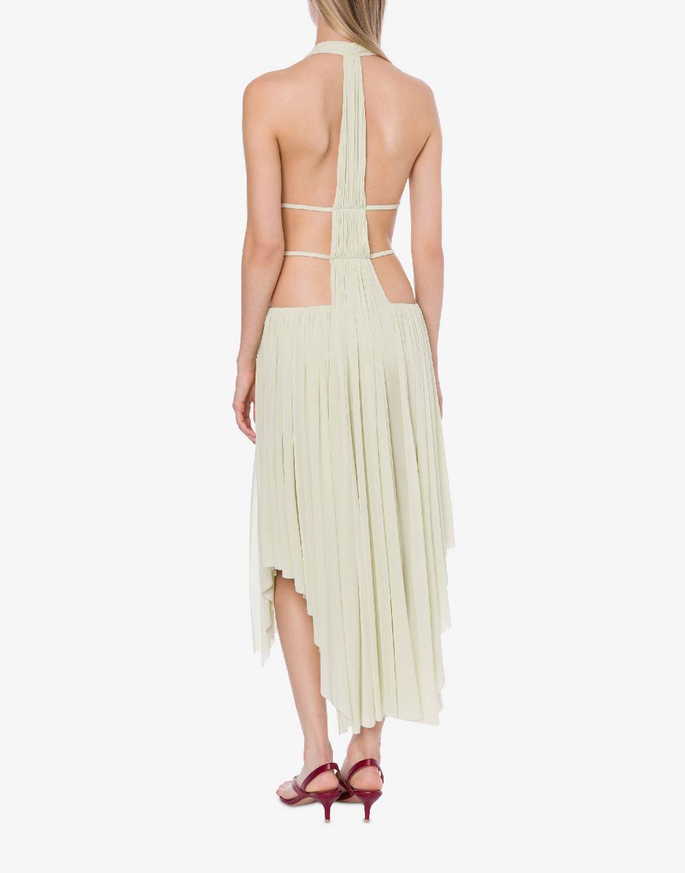 Philosophy Di Lorenzo Serafini Abito in jersey drappeggiato con cut-out Offerta
