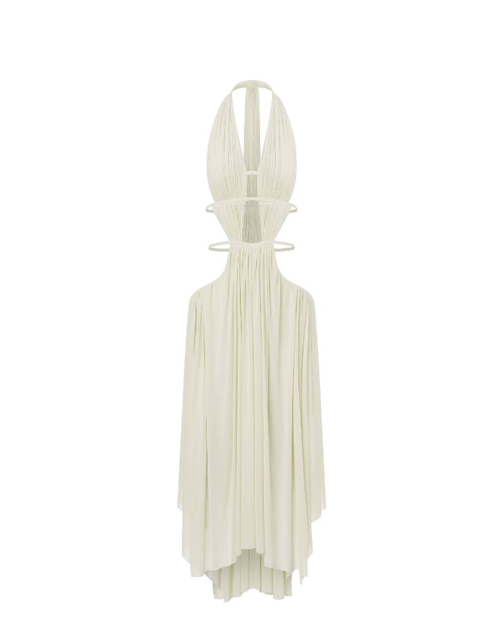 Philosophy Di Lorenzo Serafini Abito in jersey drappeggiato con cut-out Offerta