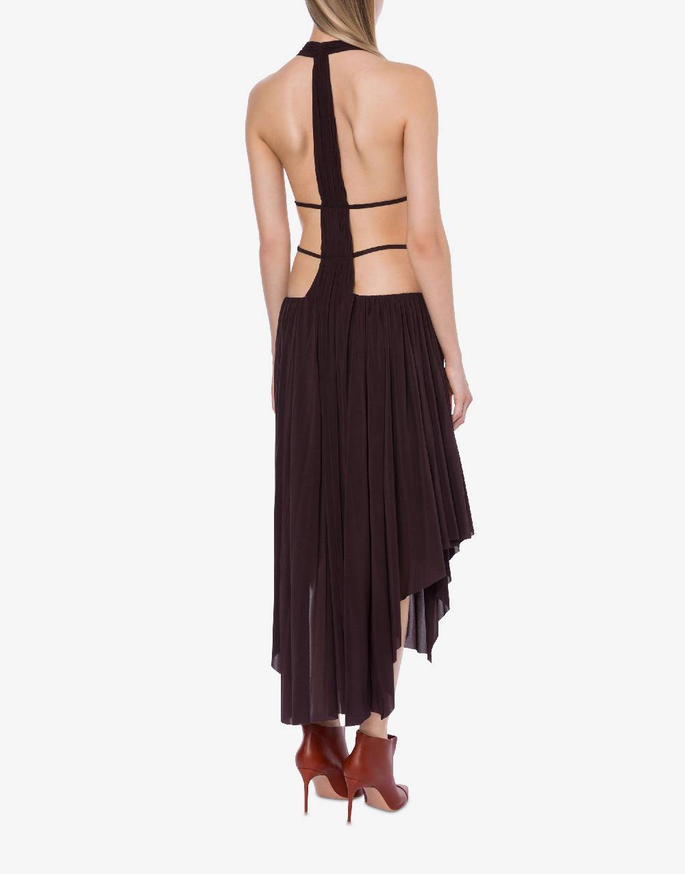 Philosophy Di Lorenzo Serafini Abito in jersey drappeggiato con cut-out Economico