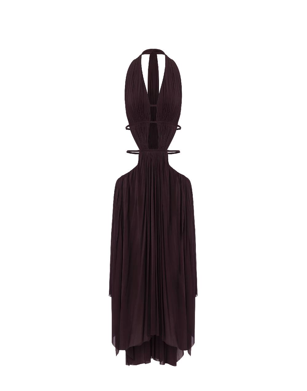 Philosophy Di Lorenzo Serafini Abito in jersey drappeggiato con cut-out Economico