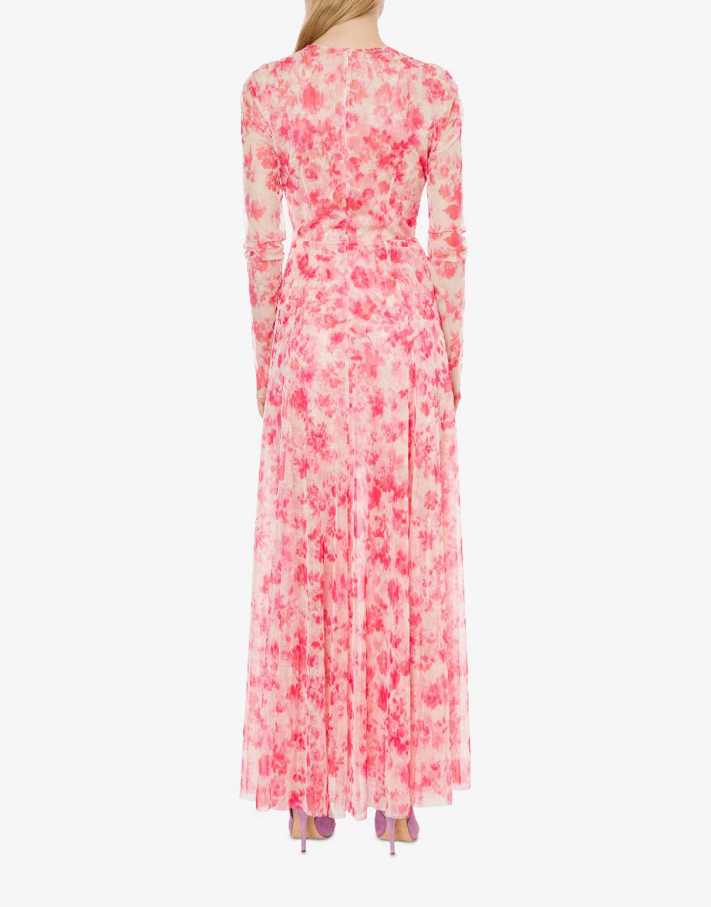 Philosophy Di Lorenzo Serafini Abito in tulle con stampa fiori Vendita Calda