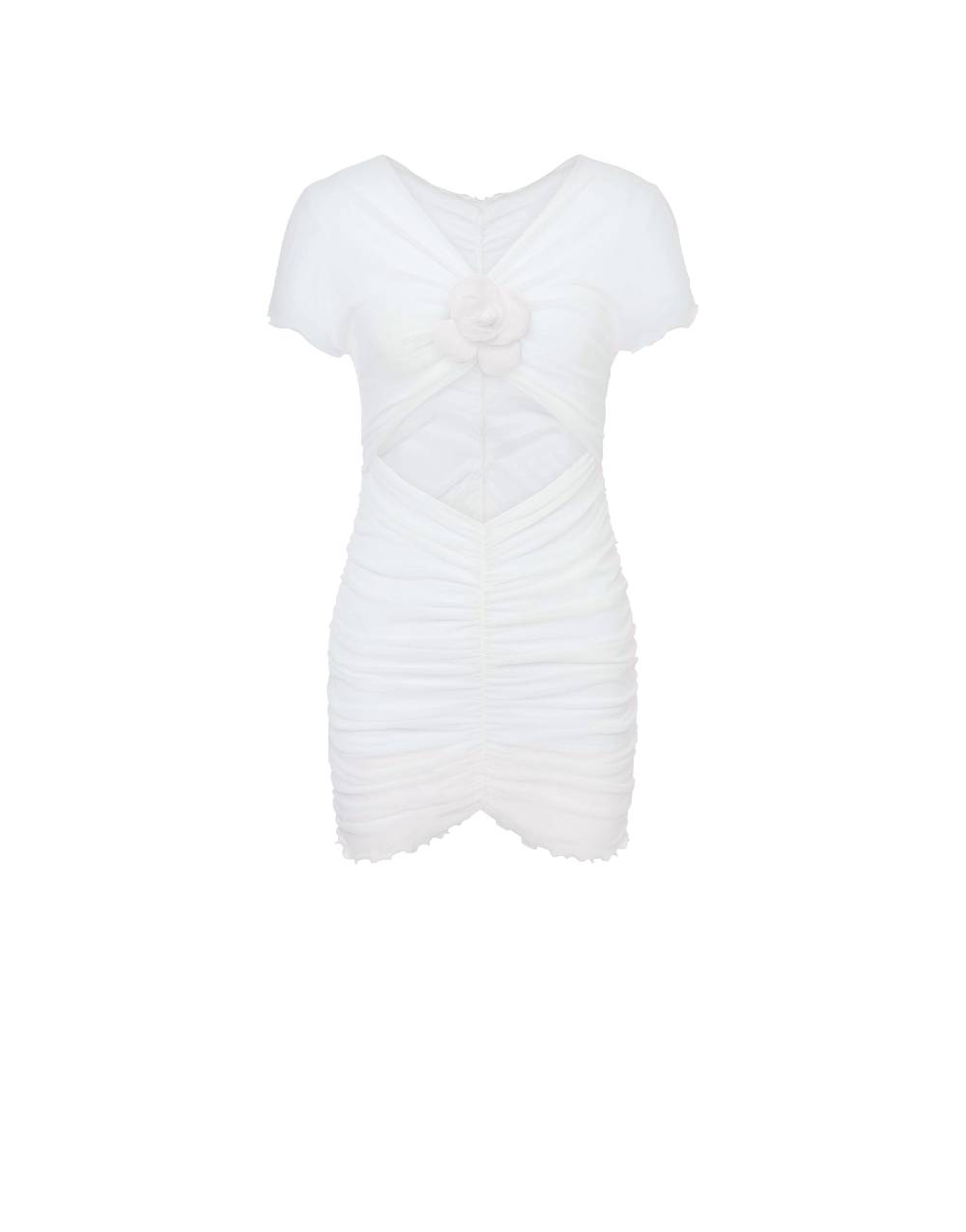 Philosophy Di Lorenzo Serafini Minidress beachwear in tulle stretch Nuova