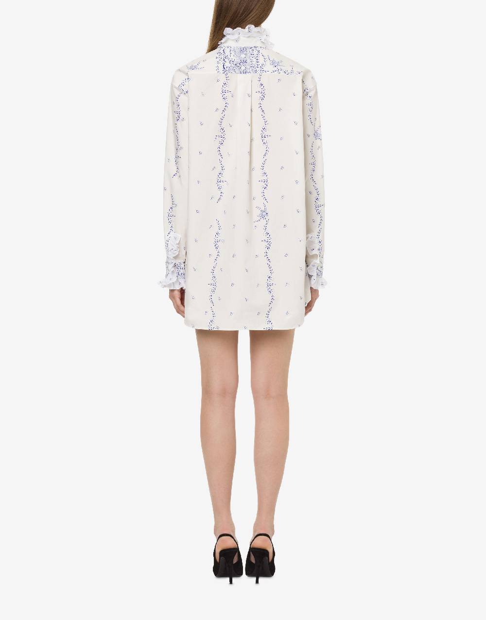 Philosophy Di Lorenzo Serafini Shirt dress in popeline stampato In Linea