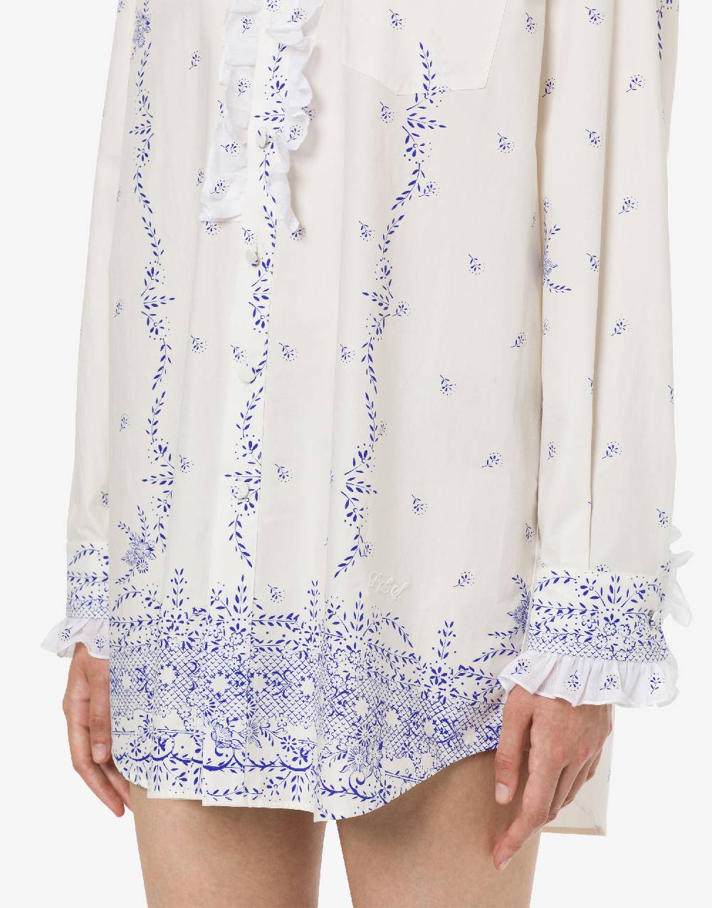 Philosophy Di Lorenzo Serafini Shirt dress in popeline stampato In Linea