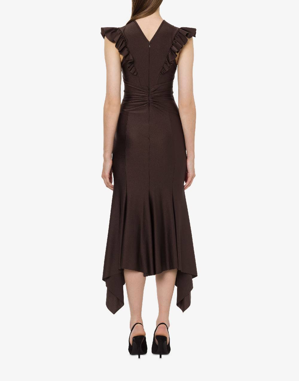 Philosophy Di Lorenzo Serafini Abito in lycra con ruches Vendita