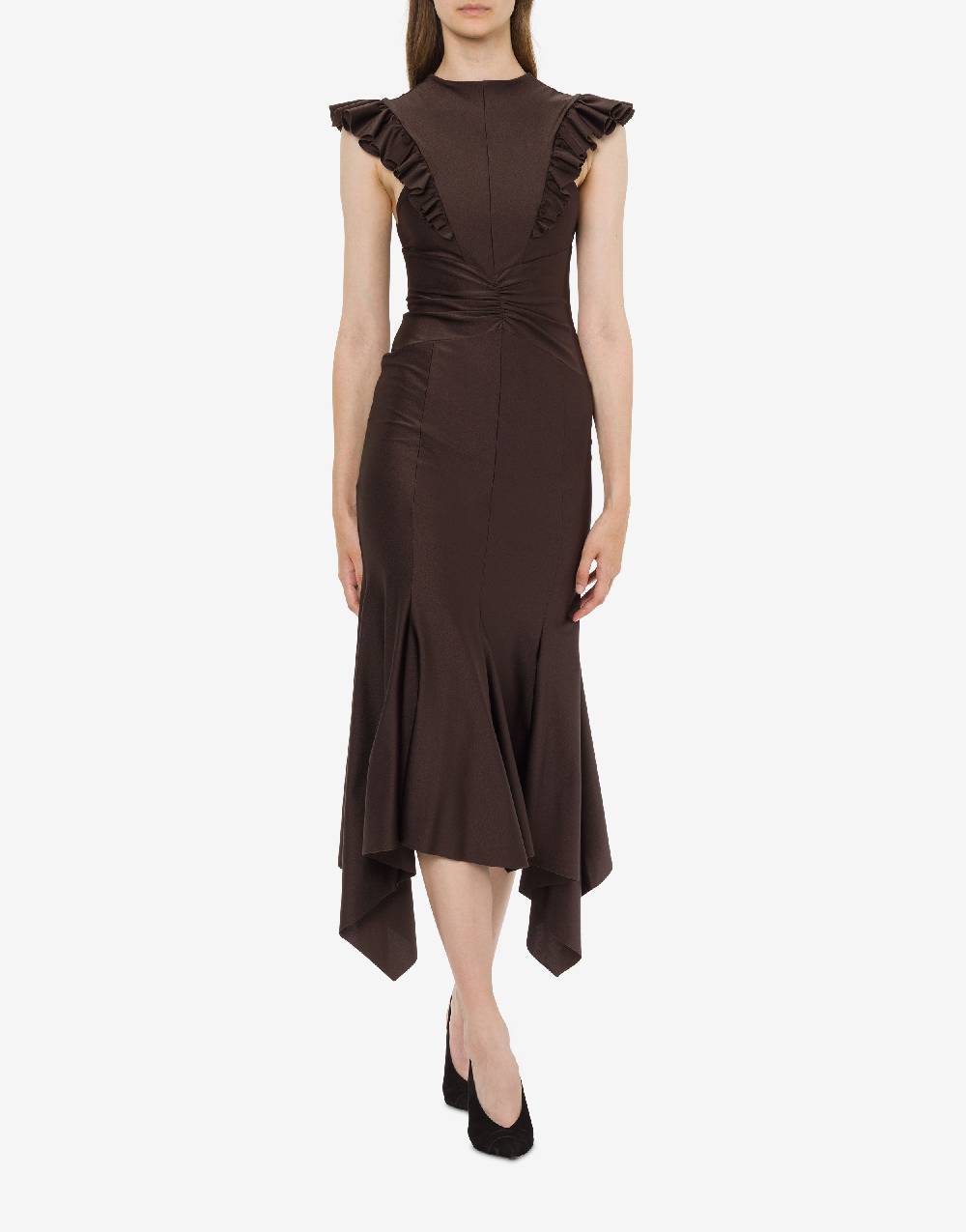 Philosophy Di Lorenzo Serafini Abito in lycra con ruches Vendita