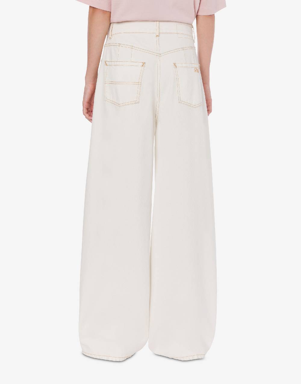 Philosophy Di Lorenzo Serafini Pantalone oversize in denim bleach Spedizione Gratuita