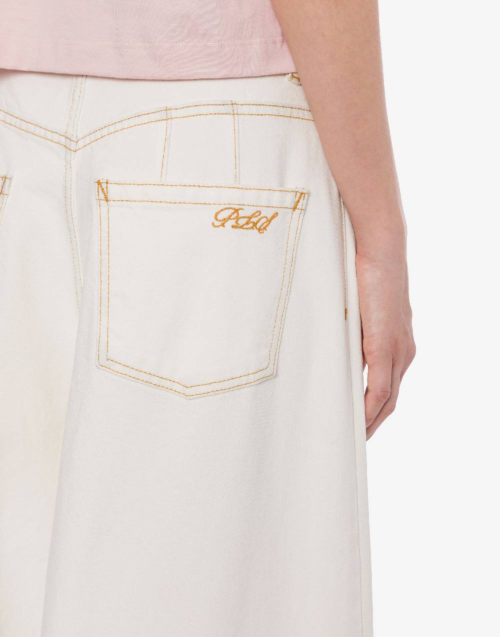 Philosophy Di Lorenzo Serafini Pantalone oversize in denim bleach Spedizione Gratuita