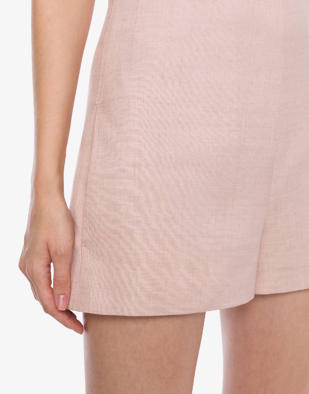 Philosophy Di Lorenzo Serafini Short in tela di misto lino Pezzi Unici