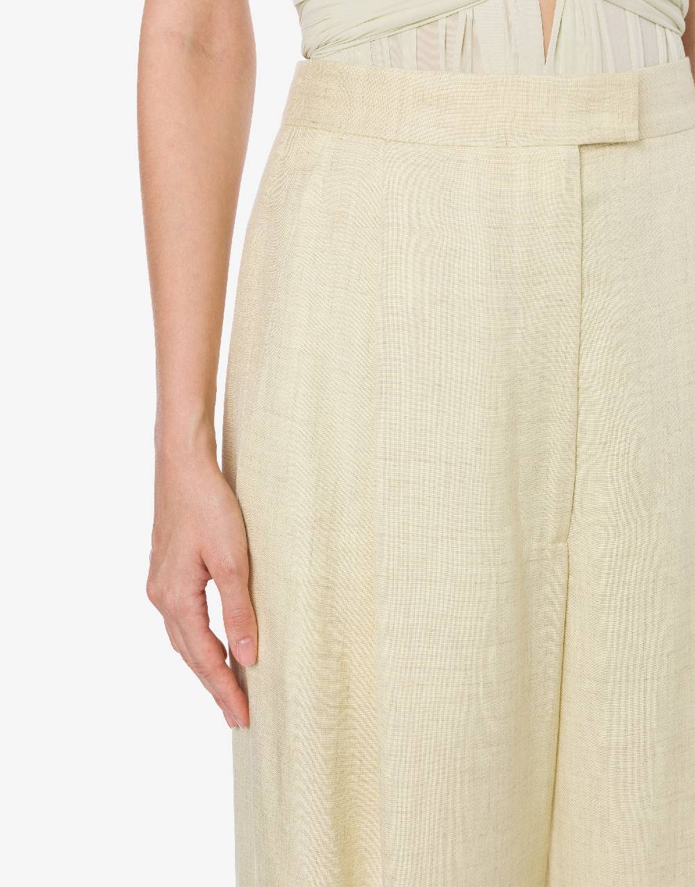 Philosophy Di Lorenzo Serafini Pantalone in tela di misto lino Qualità Garantita