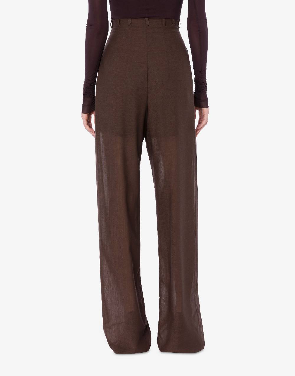Philosophy Di Lorenzo Serafini Pantalone ampio in voile di lana Fino Al -60%