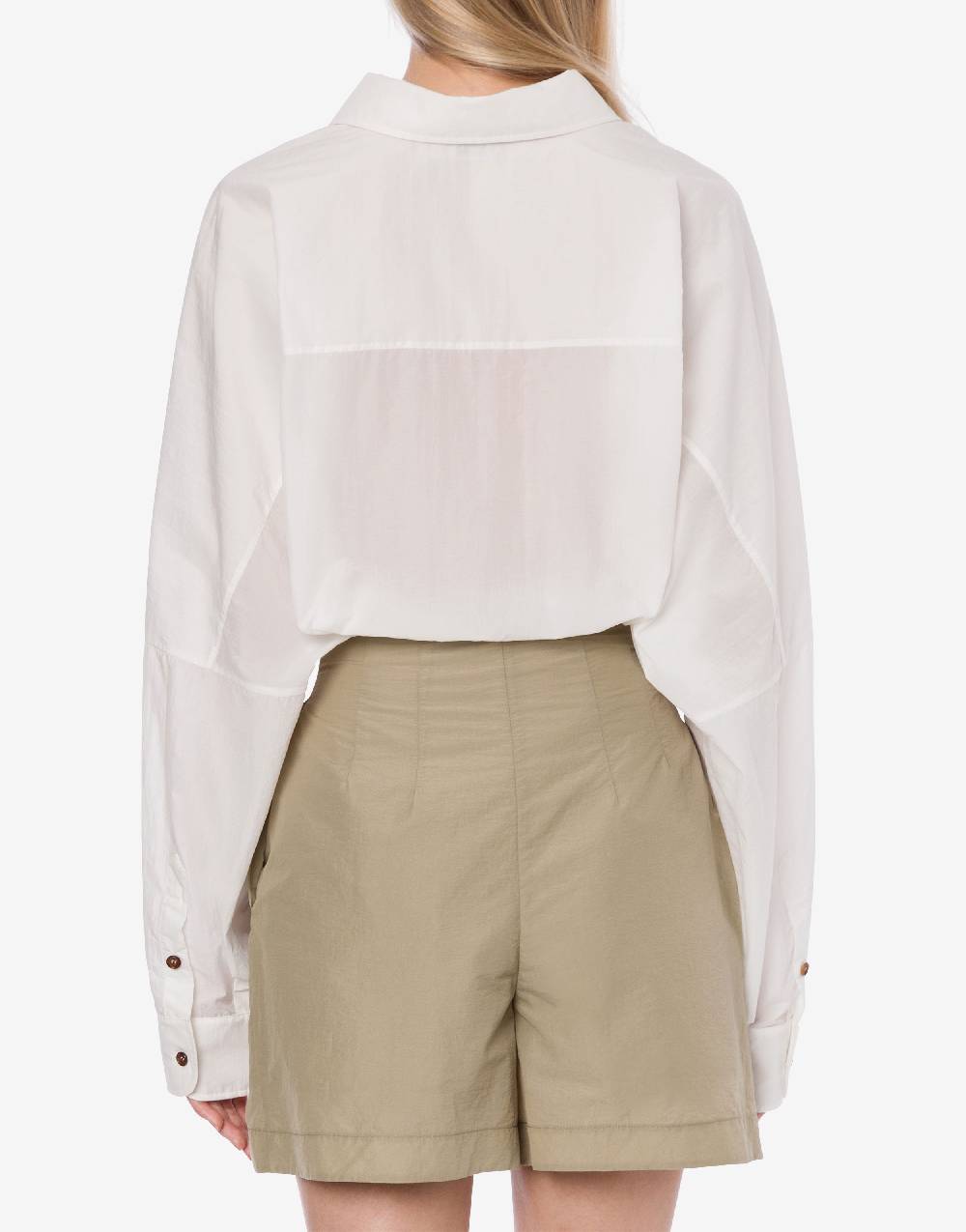 Philosophy Di Lorenzo Serafini Maxi camicia in nylon Prezzo Ridotto
