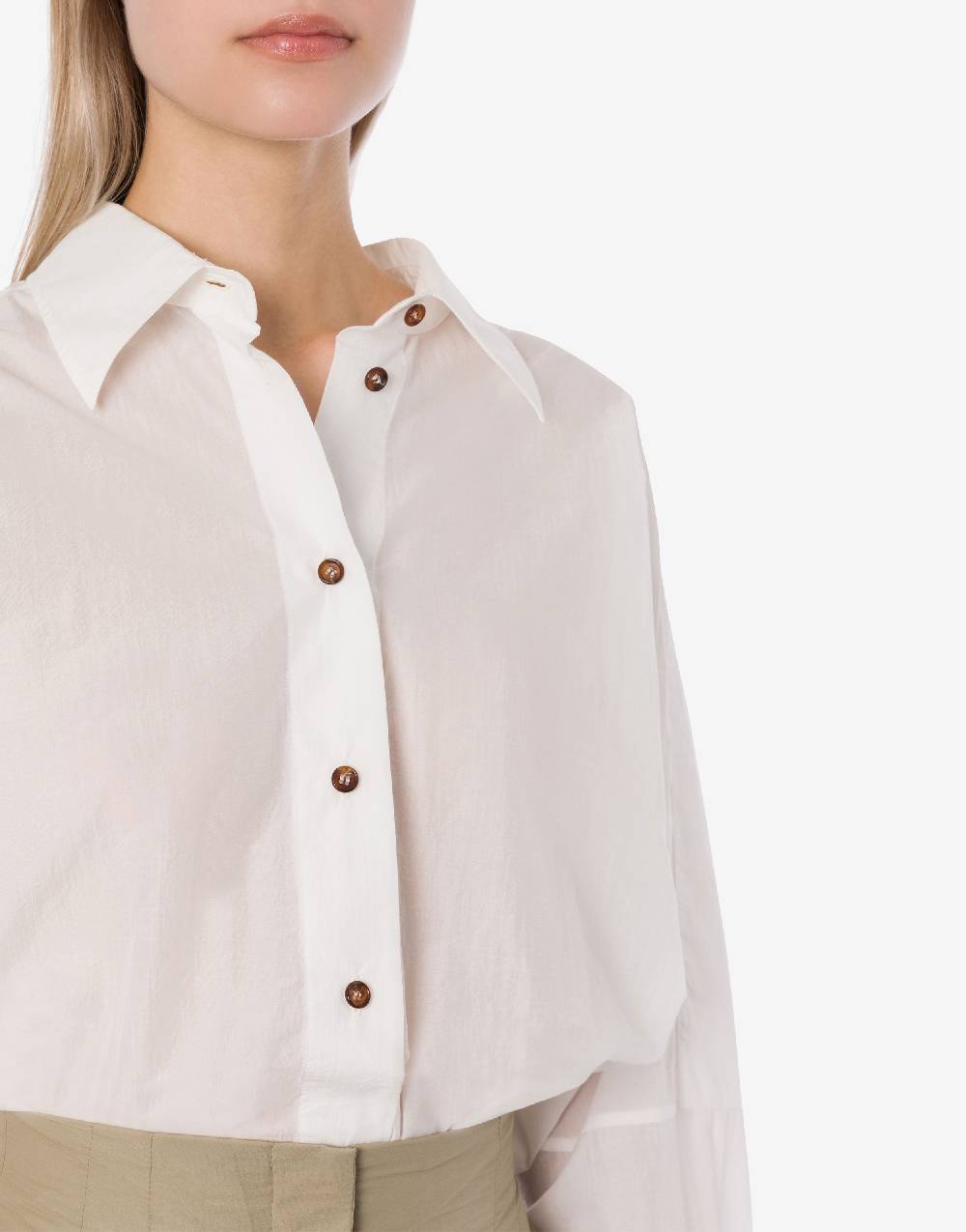 Philosophy Di Lorenzo Serafini Maxi camicia in nylon Prezzo Ridotto