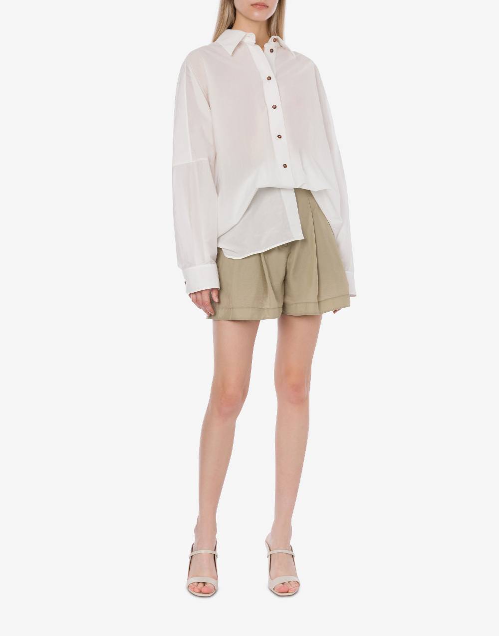 Philosophy Di Lorenzo Serafini Maxi camicia in nylon Prezzo Ridotto
