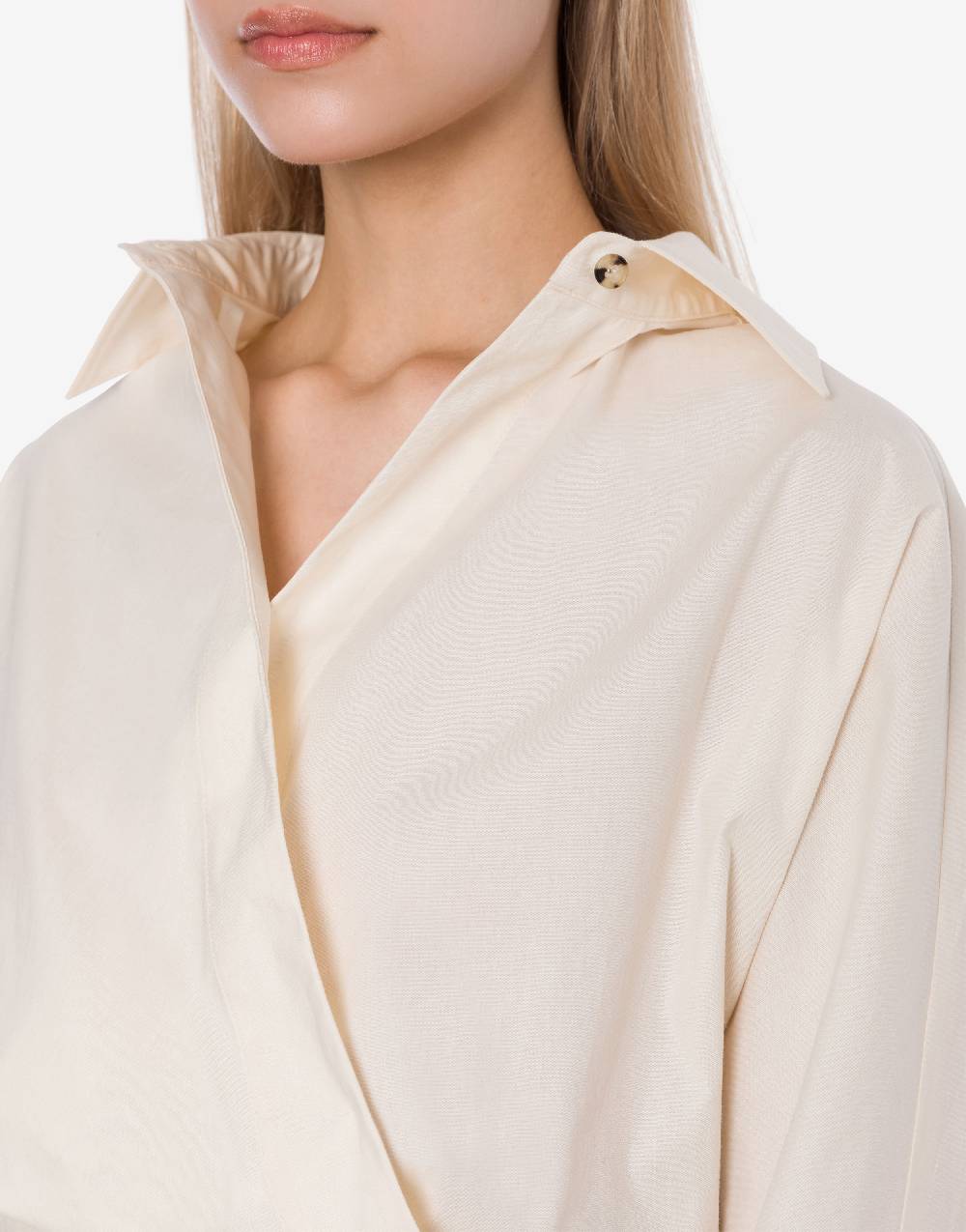 Philosophy Di Lorenzo Serafini Camicia in cotone stretch con bottoni Sottocosto