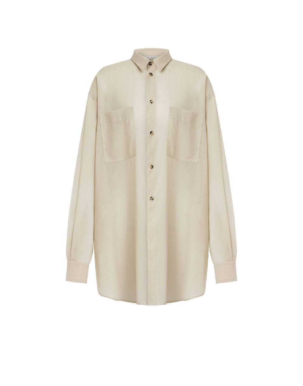 Philosophy Di Lorenzo Serafini Camicia oversize in voile di lana Novità