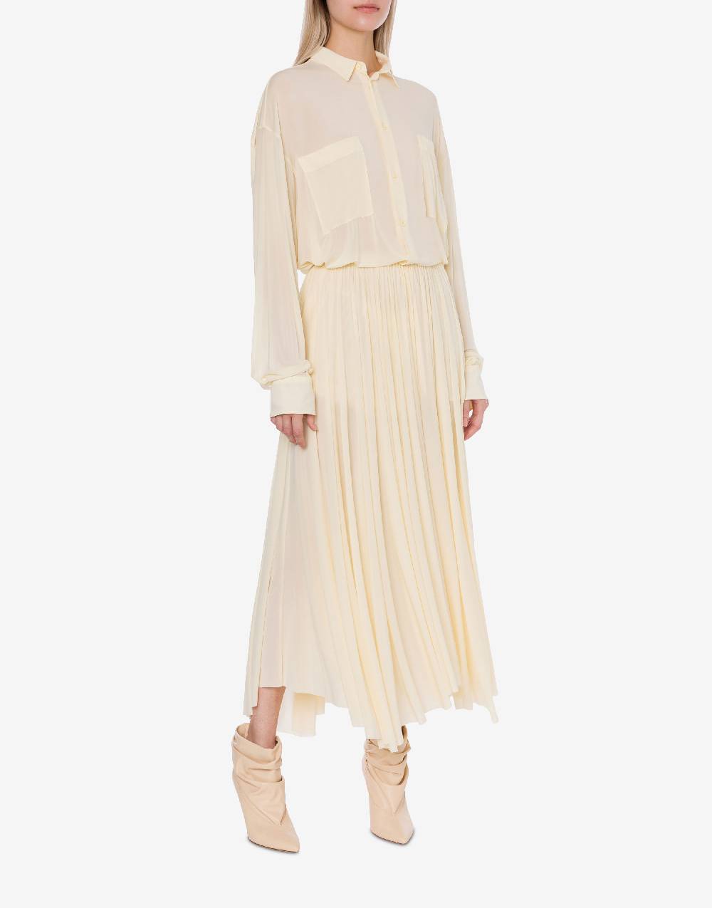Philosophy Di Lorenzo Serafini Camicia oversize in jersey stretch Sconto