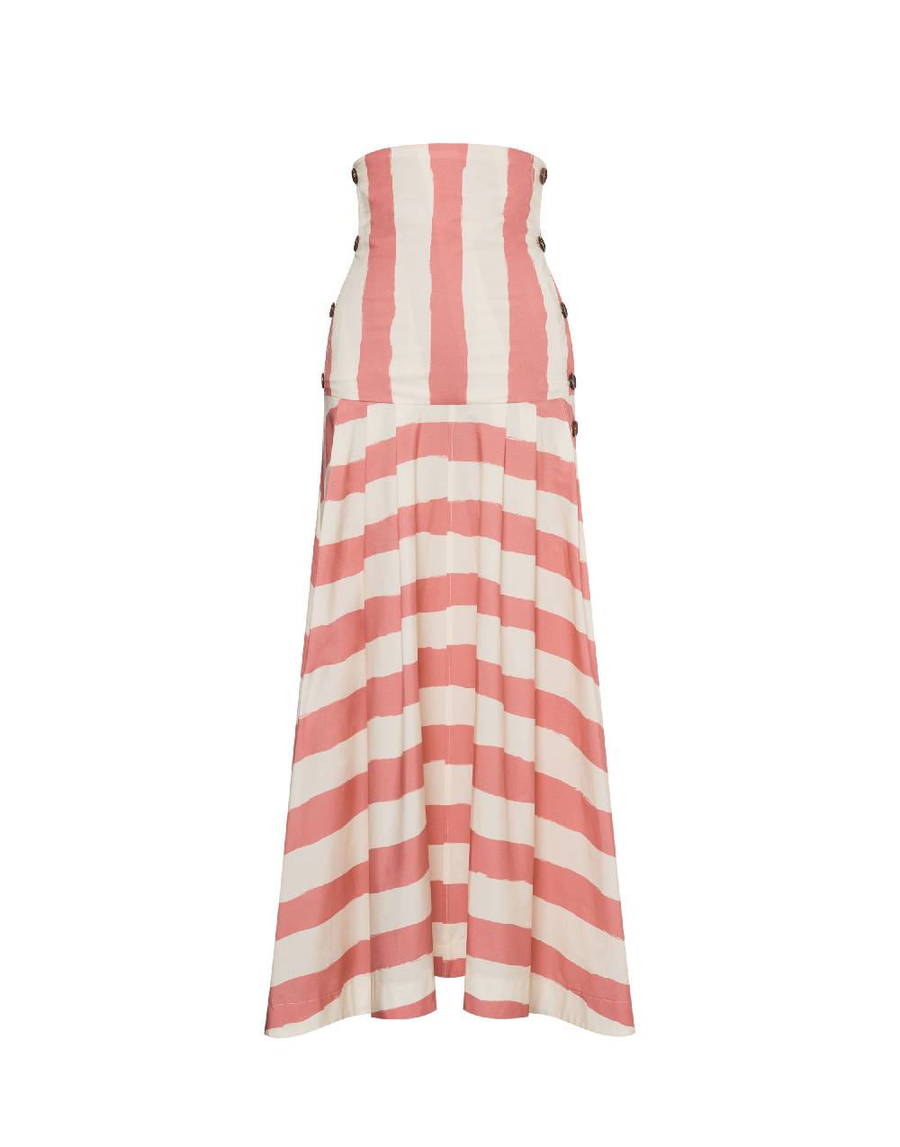 Philosophy Di Lorenzo Serafini Gonna a righe in cotone stretch Vendita Calda