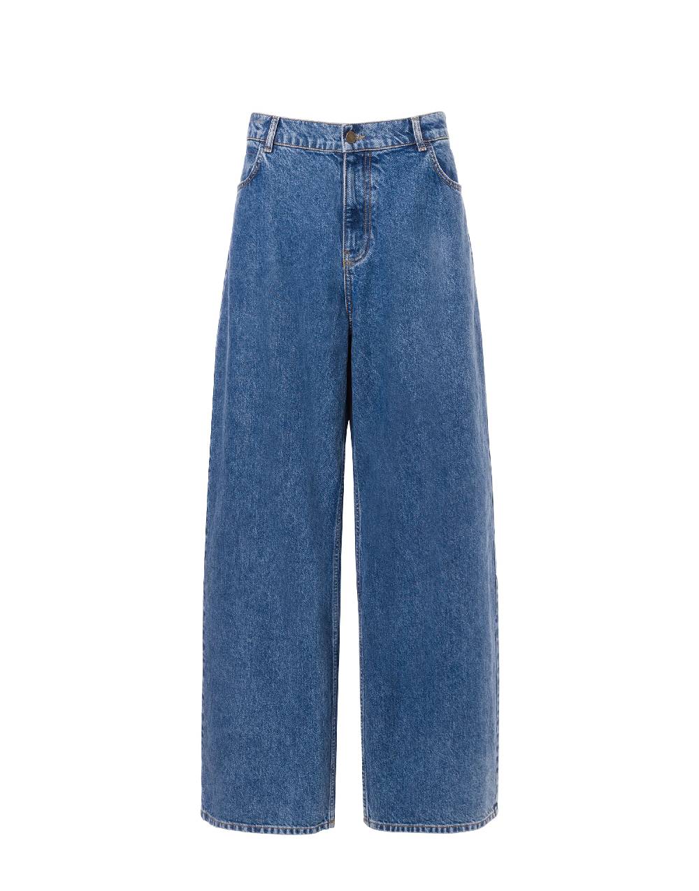 Philosophy Di Lorenzo Serafini Pantalone oversize in denim Vendite Flash