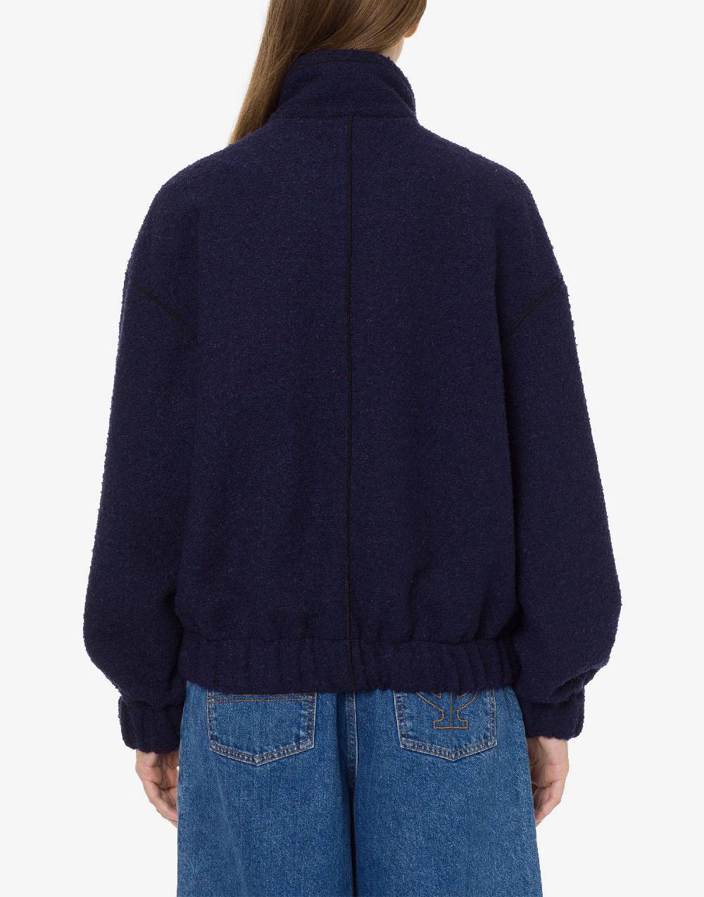 Philosophy Di Lorenzo Serafini Bomber in stuoia bouclé In Saldo