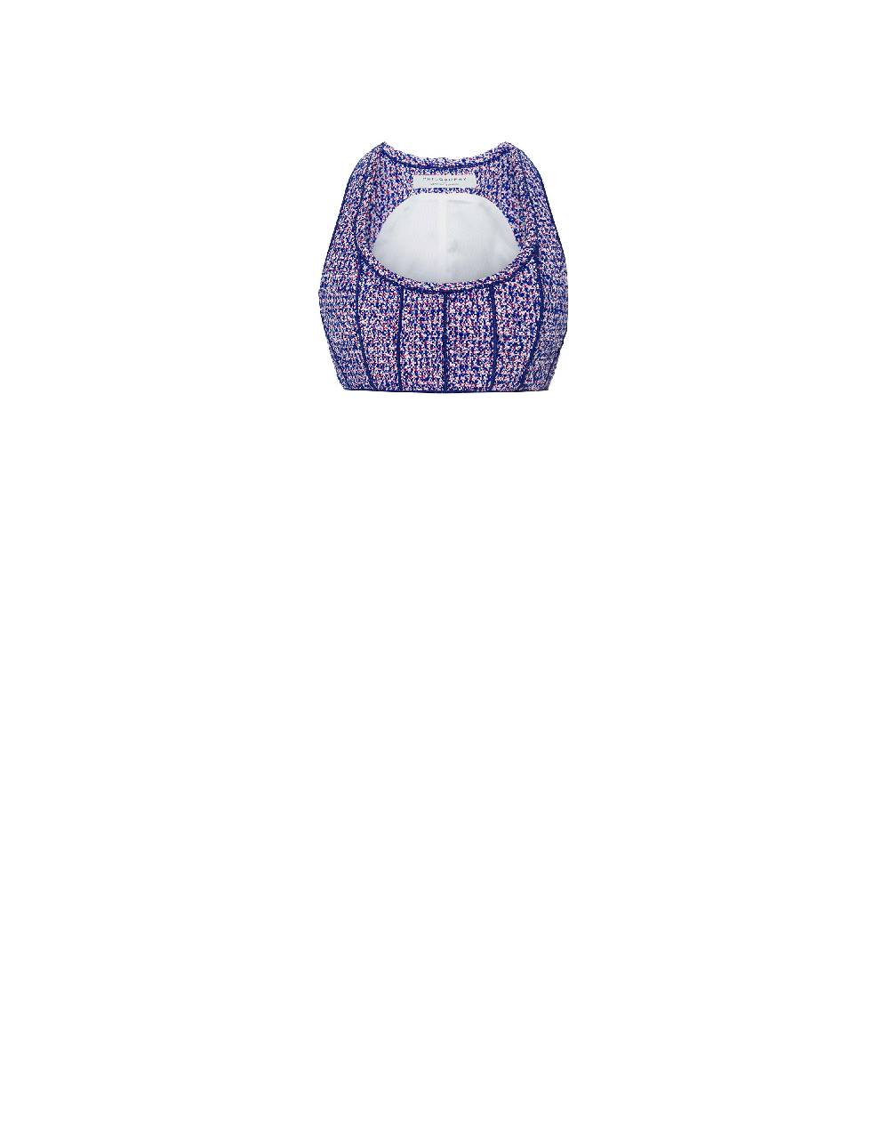 Philosophy Di Lorenzo Serafini Micro top in stuoia bouclé Moda