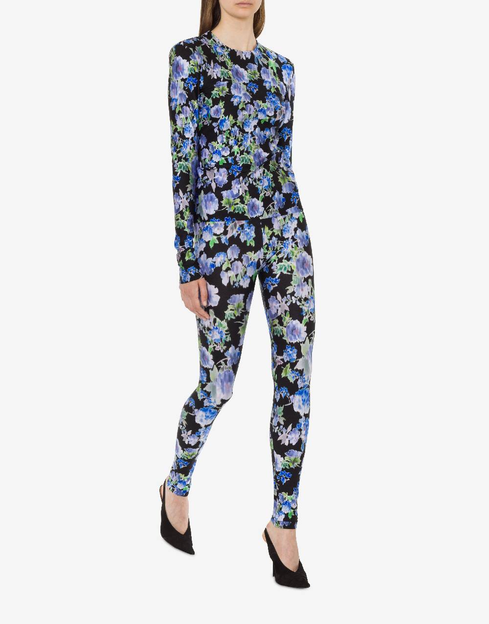 Philosophy Di Lorenzo Serafini Top in lycra con stampa fiori Italia