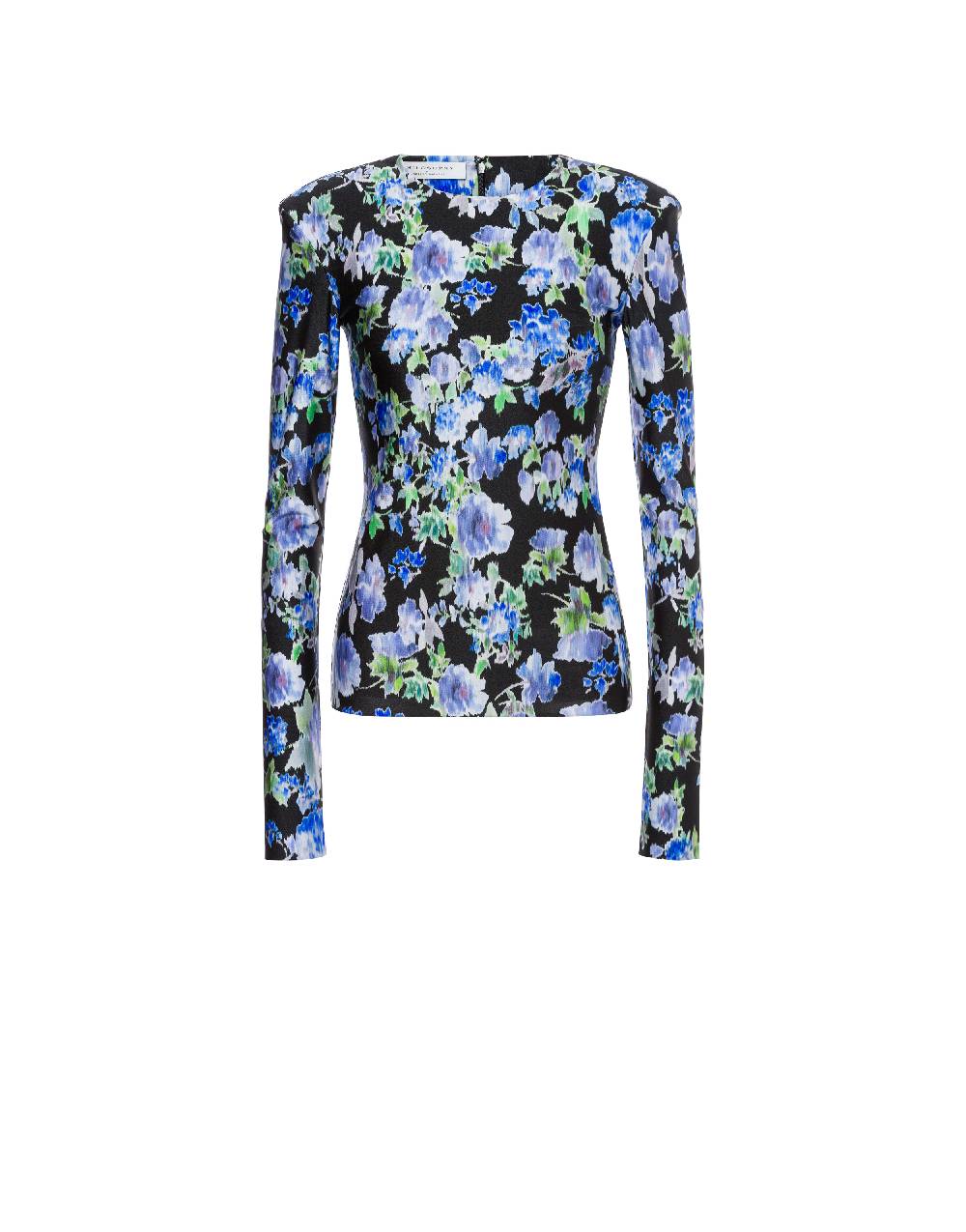 Philosophy Di Lorenzo Serafini Top in lycra con stampa fiori Italia