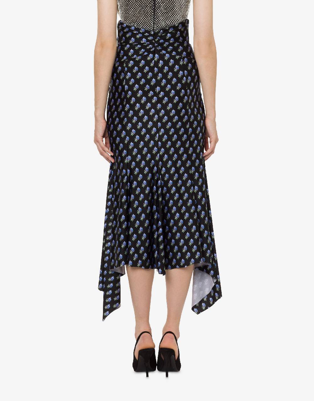 Philosophy Di Lorenzo Serafini Gonna in lycra con micro stampa fiori Soddisfazione Garantita