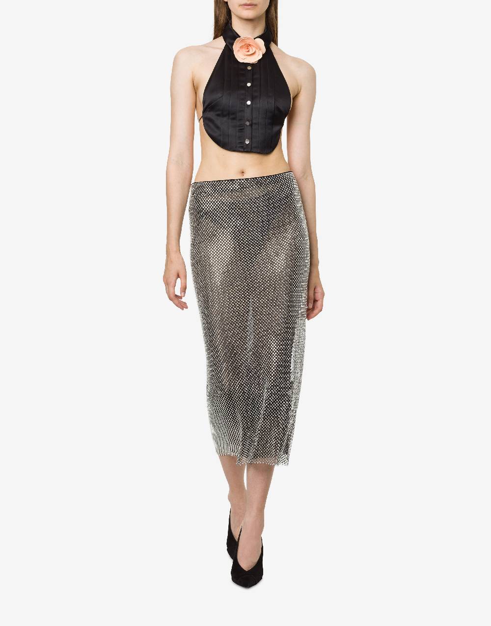 Philosophy Di Lorenzo Serafini Gonna in rete con strass Negozi Online
