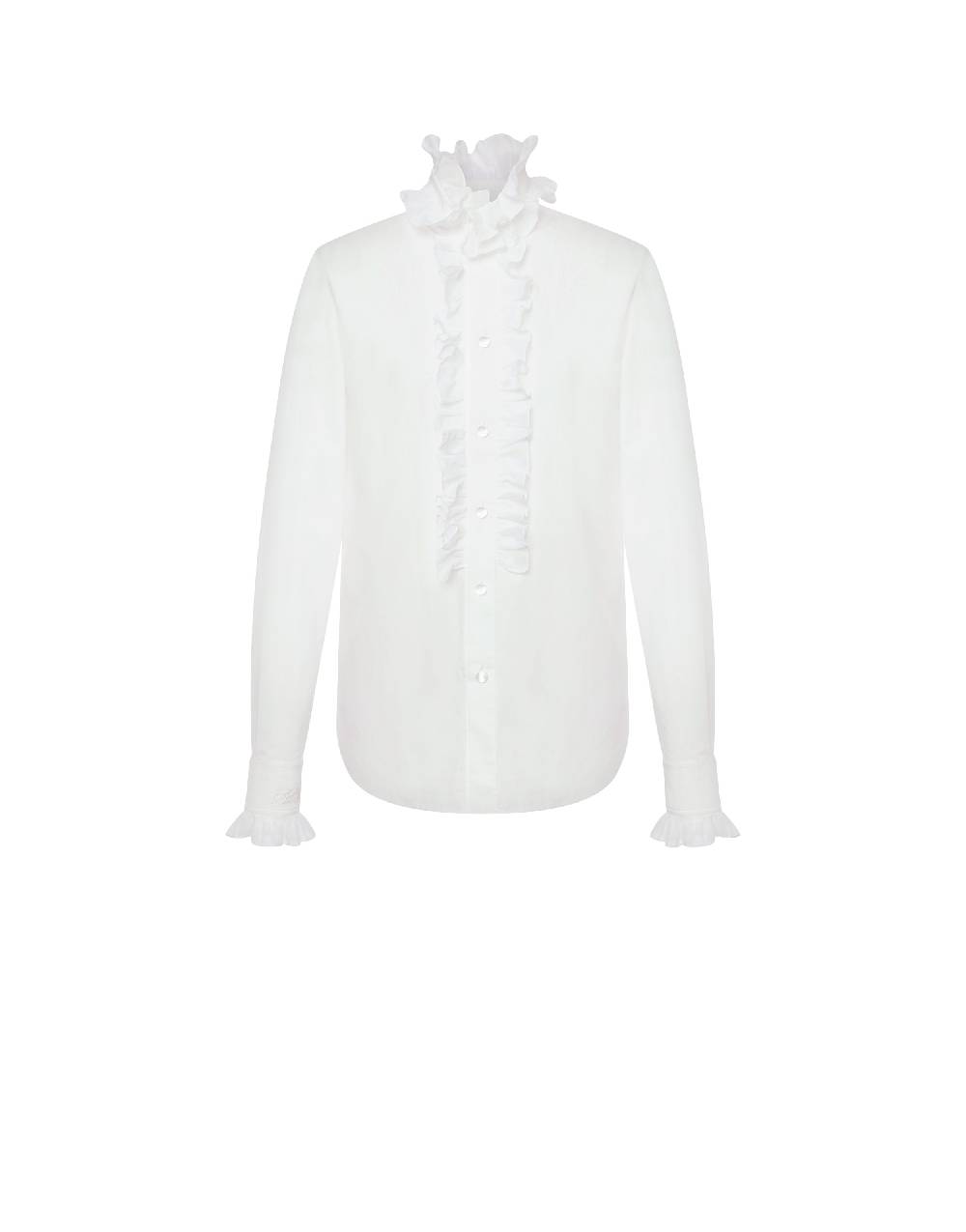 Philosophy Di Lorenzo Serafini Camicia in popeline con ruches Fino Al -60%
