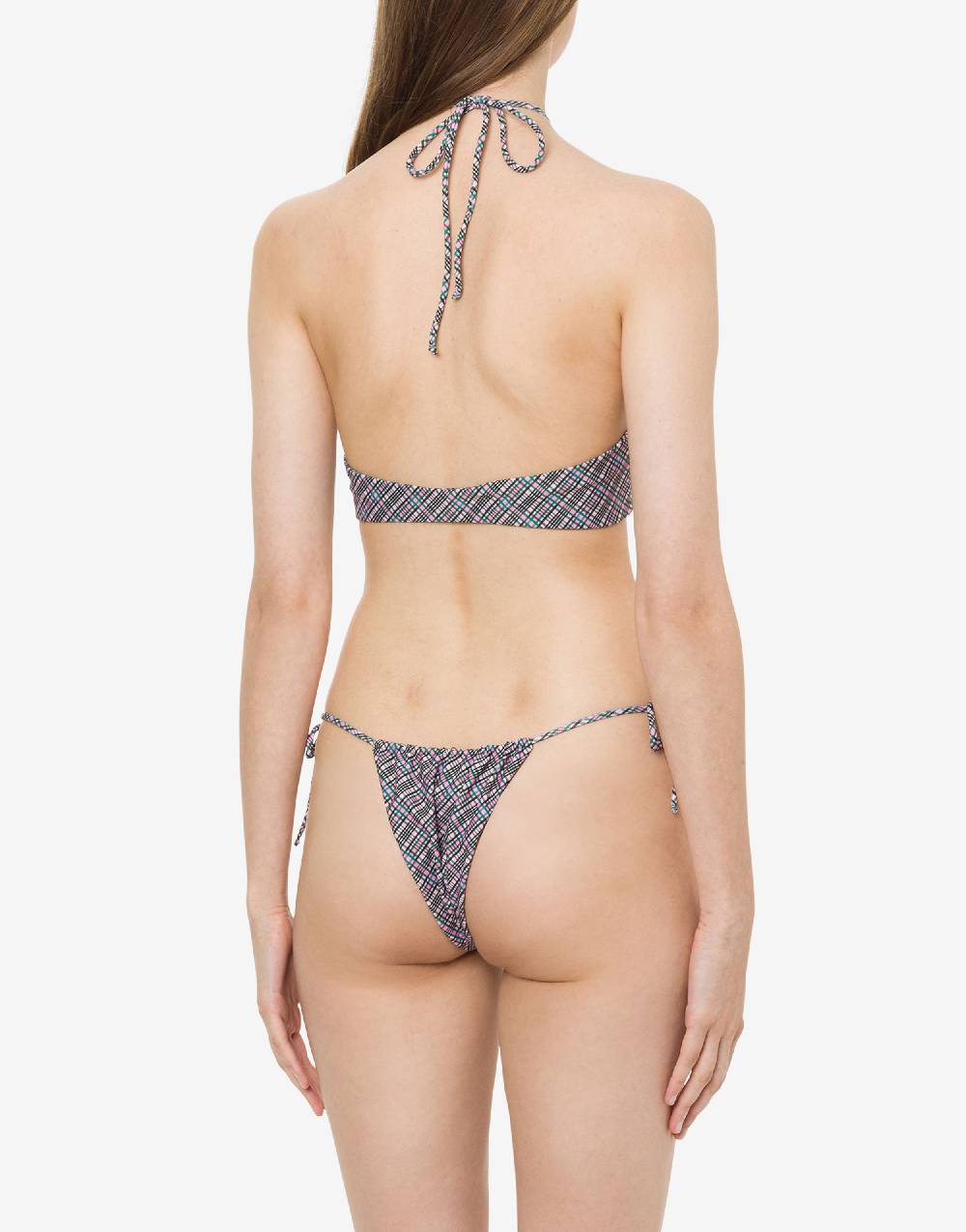 Philosophy Di Lorenzo Serafini Bikini con stampa Check Presa