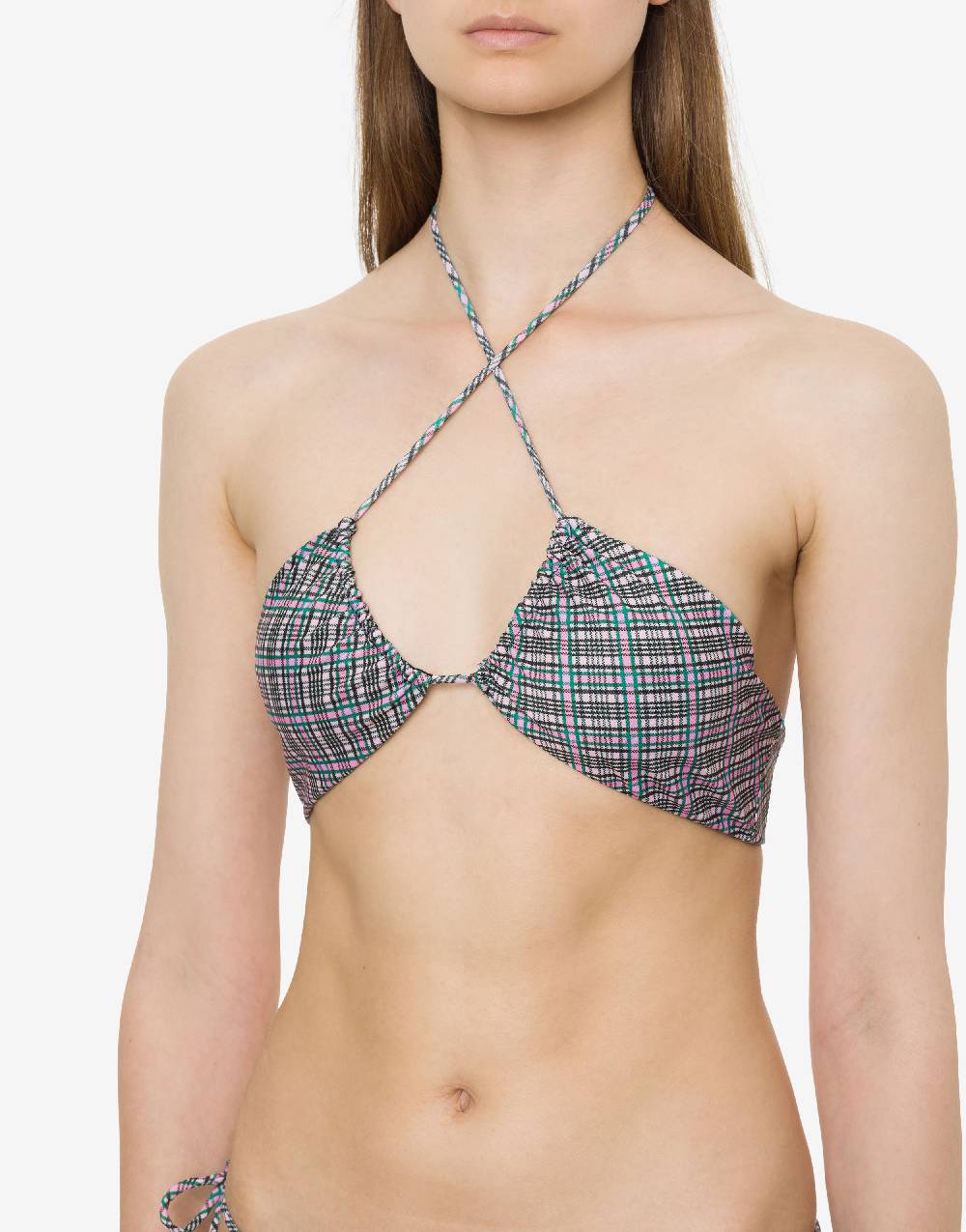 Philosophy Di Lorenzo Serafini Bikini con stampa Check Presa
