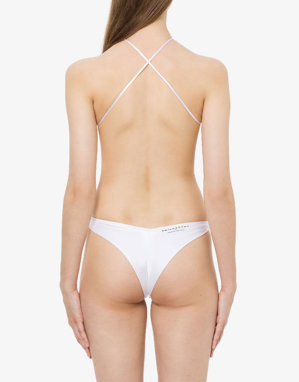 Philosophy Di Lorenzo Serafini Trikini con spilla bijoux fiore Sconto
