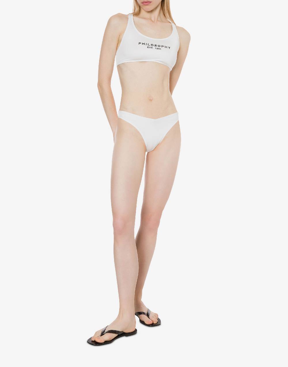 Philosophy Di Lorenzo Serafini Bikini con stampa logo Negozio