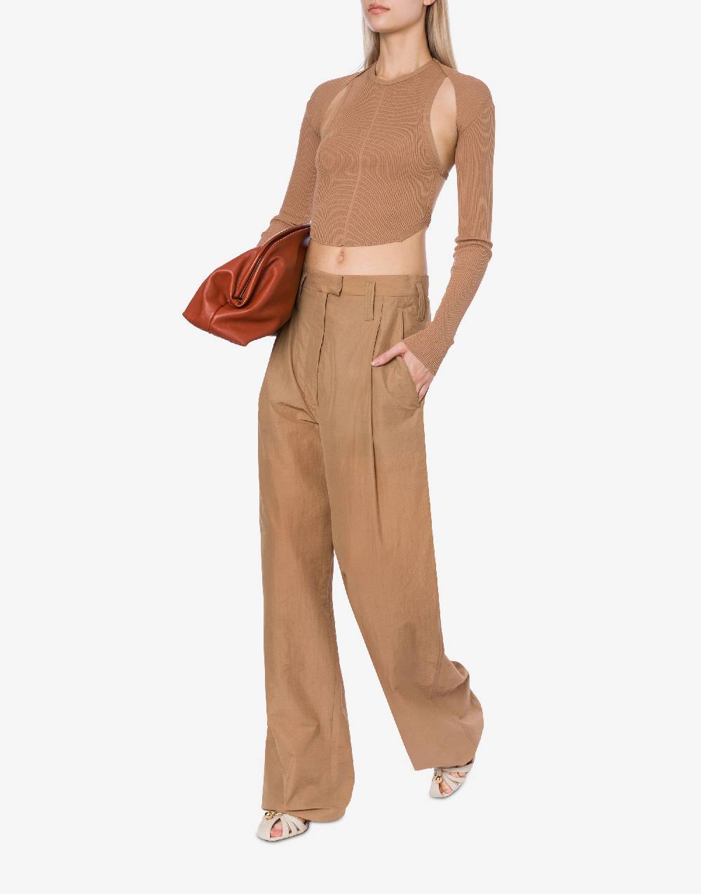 Philosophy Di Lorenzo Serafini Pantalone a vita bassa in nylon Italy