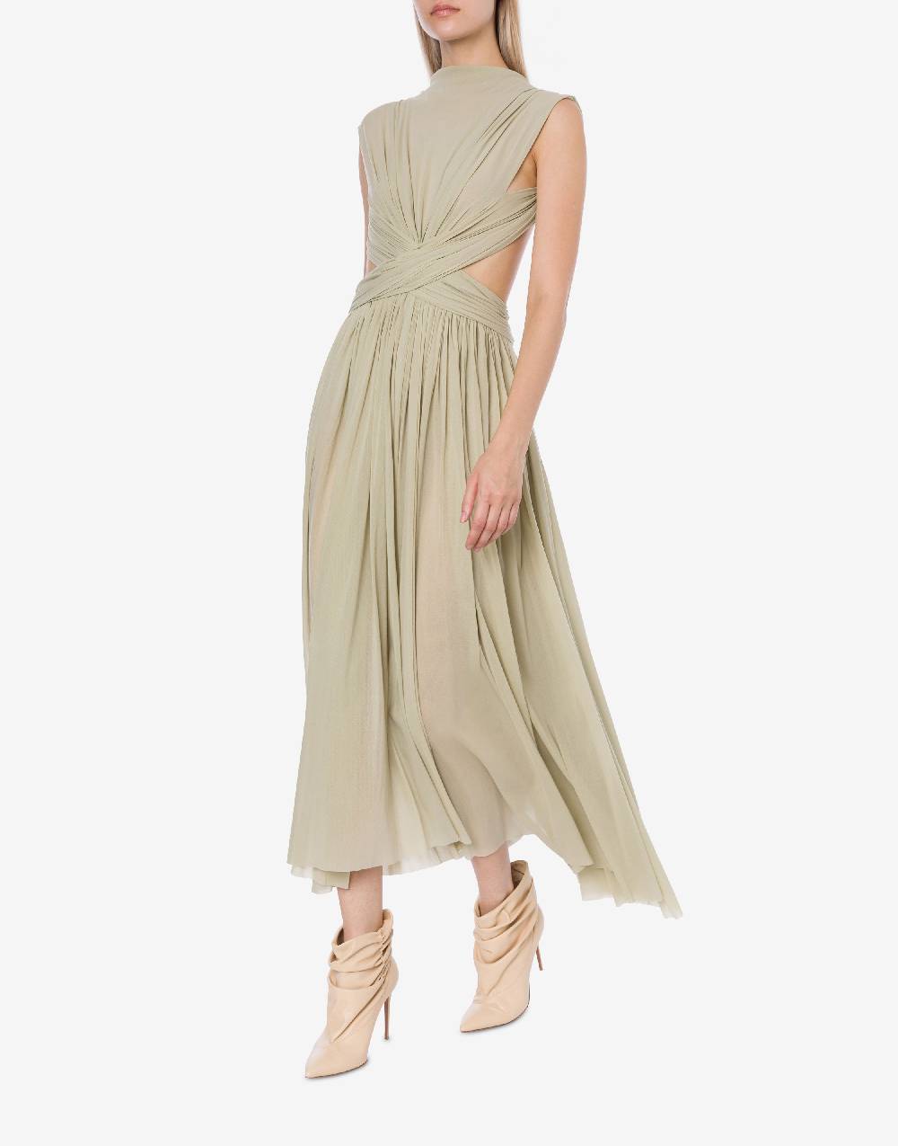 Philosophy Di Lorenzo Serafini Abito lungo in tulle stretch In Linea