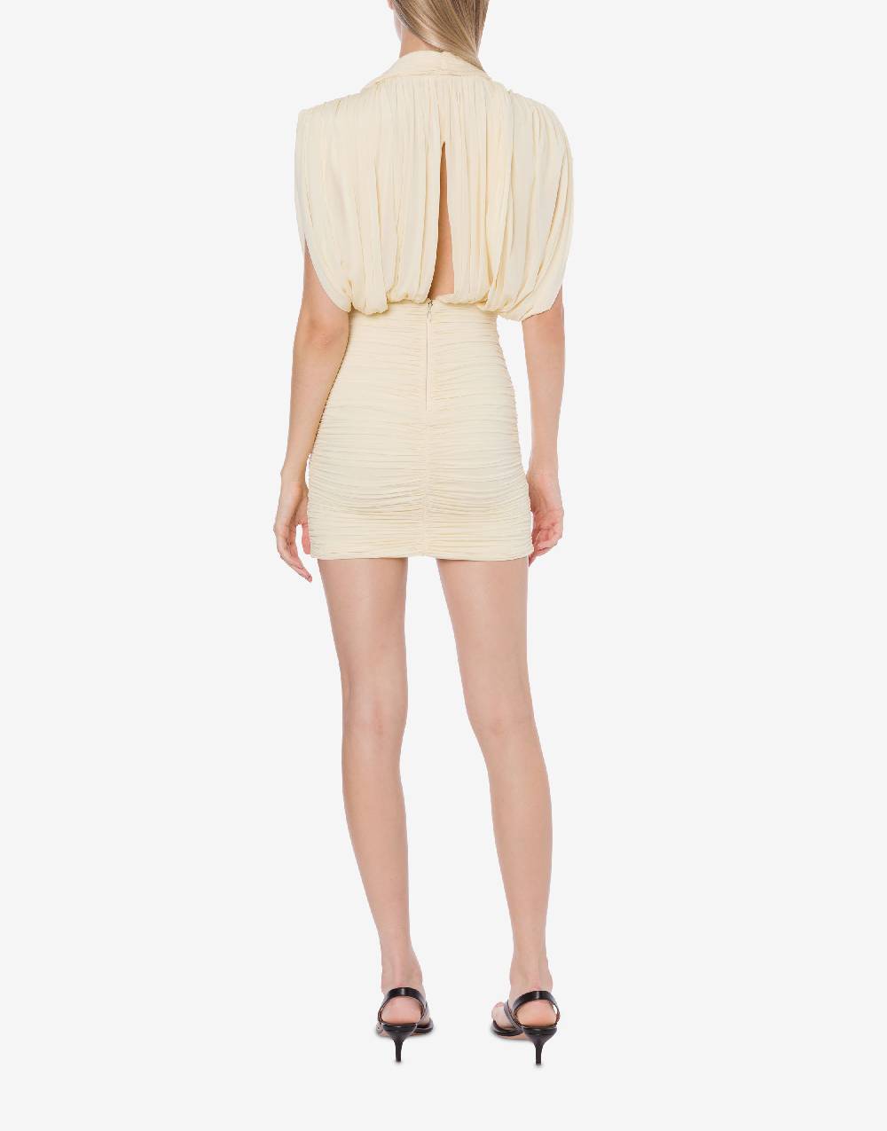 Philosophy Di Lorenzo Serafini Minidress in jersey drappeggiato Nuovo