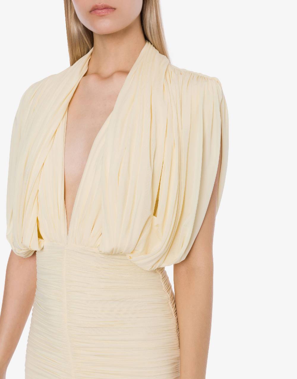 Philosophy Di Lorenzo Serafini Minidress in jersey drappeggiato Nuovo