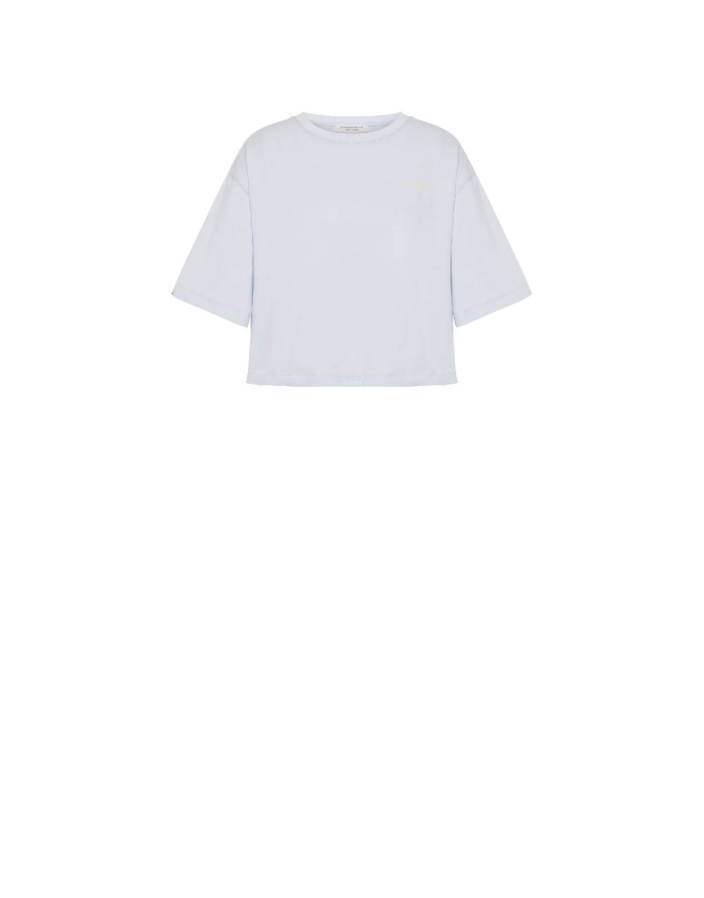 Philosophy Di Lorenzo Serafini T-shirt crop in jersey con logo Spedizione Gratuita
