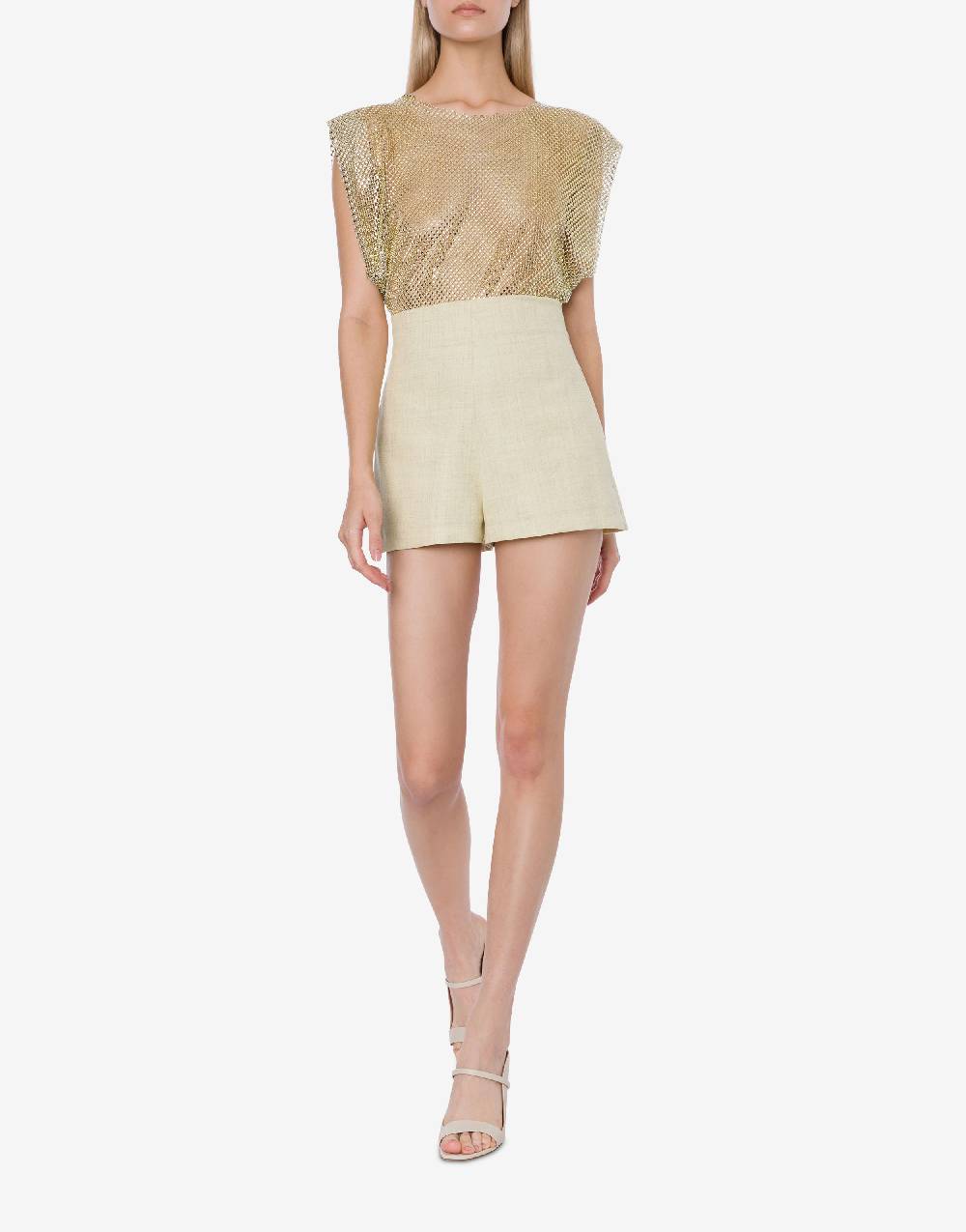 Philosophy Di Lorenzo Serafini Top in rete con strass Shopping Online