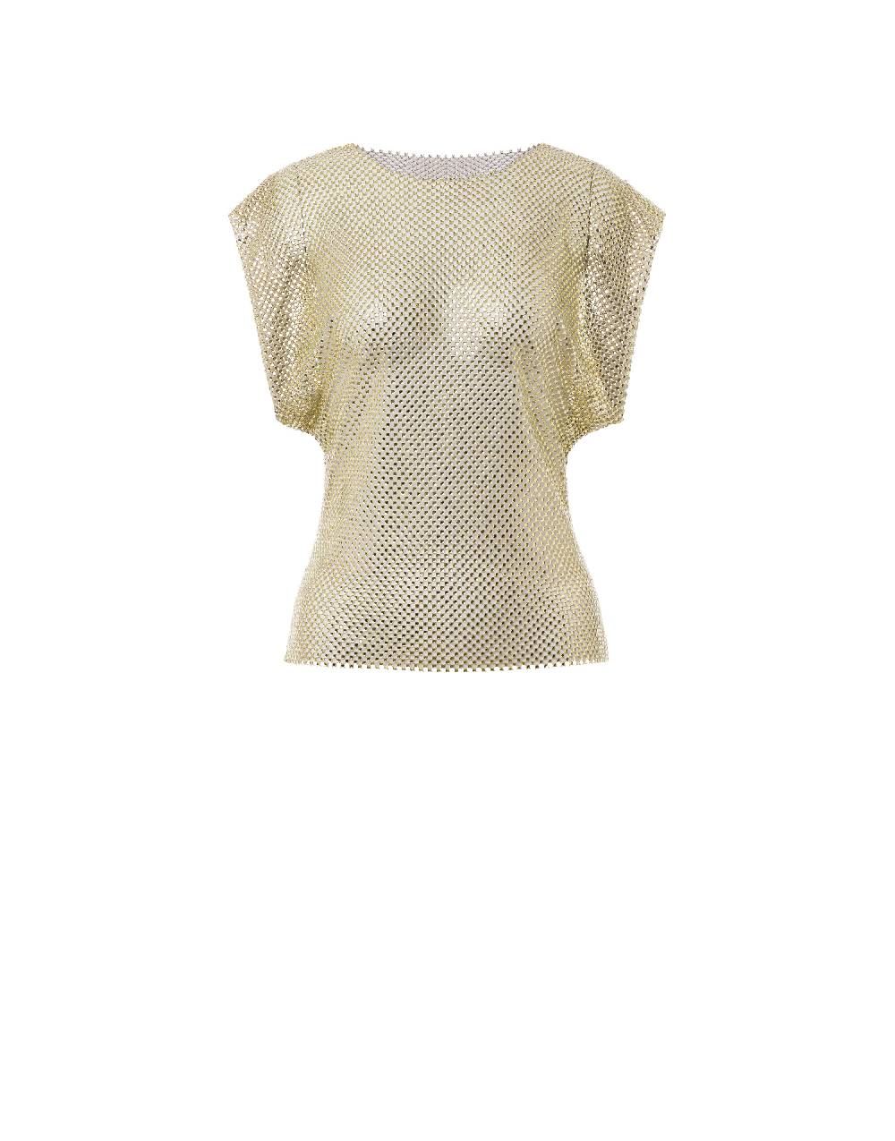 Philosophy Di Lorenzo Serafini Top in rete con strass Shopping Online