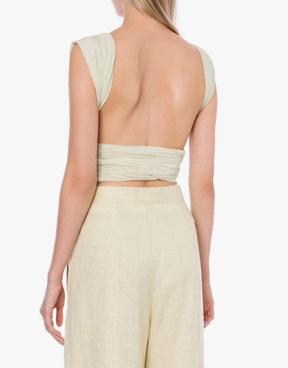 Philosophy Di Lorenzo Serafini Body in jersey con drappi Presa