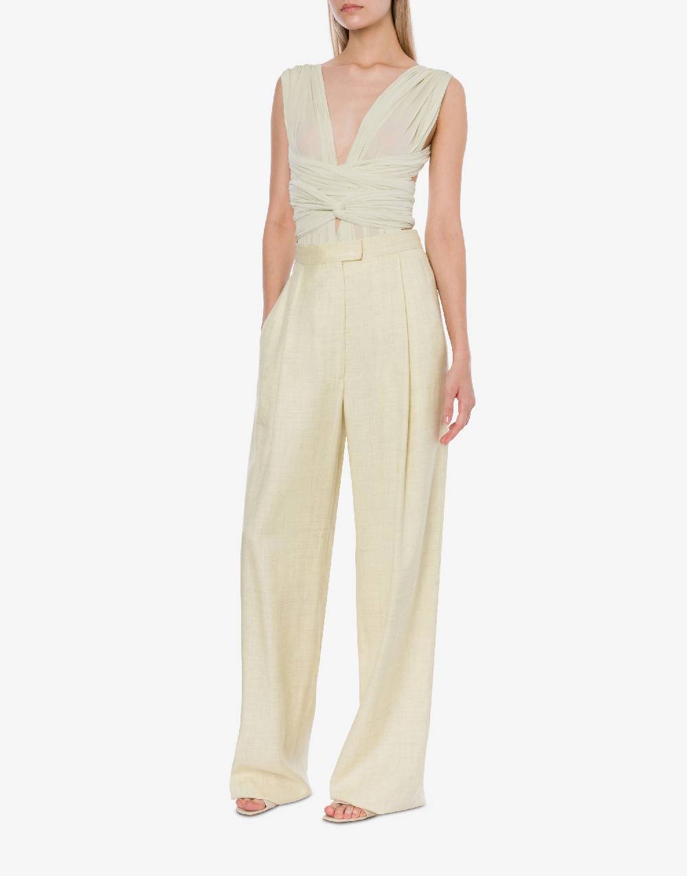 Philosophy Di Lorenzo Serafini Body in jersey con drappi Presa