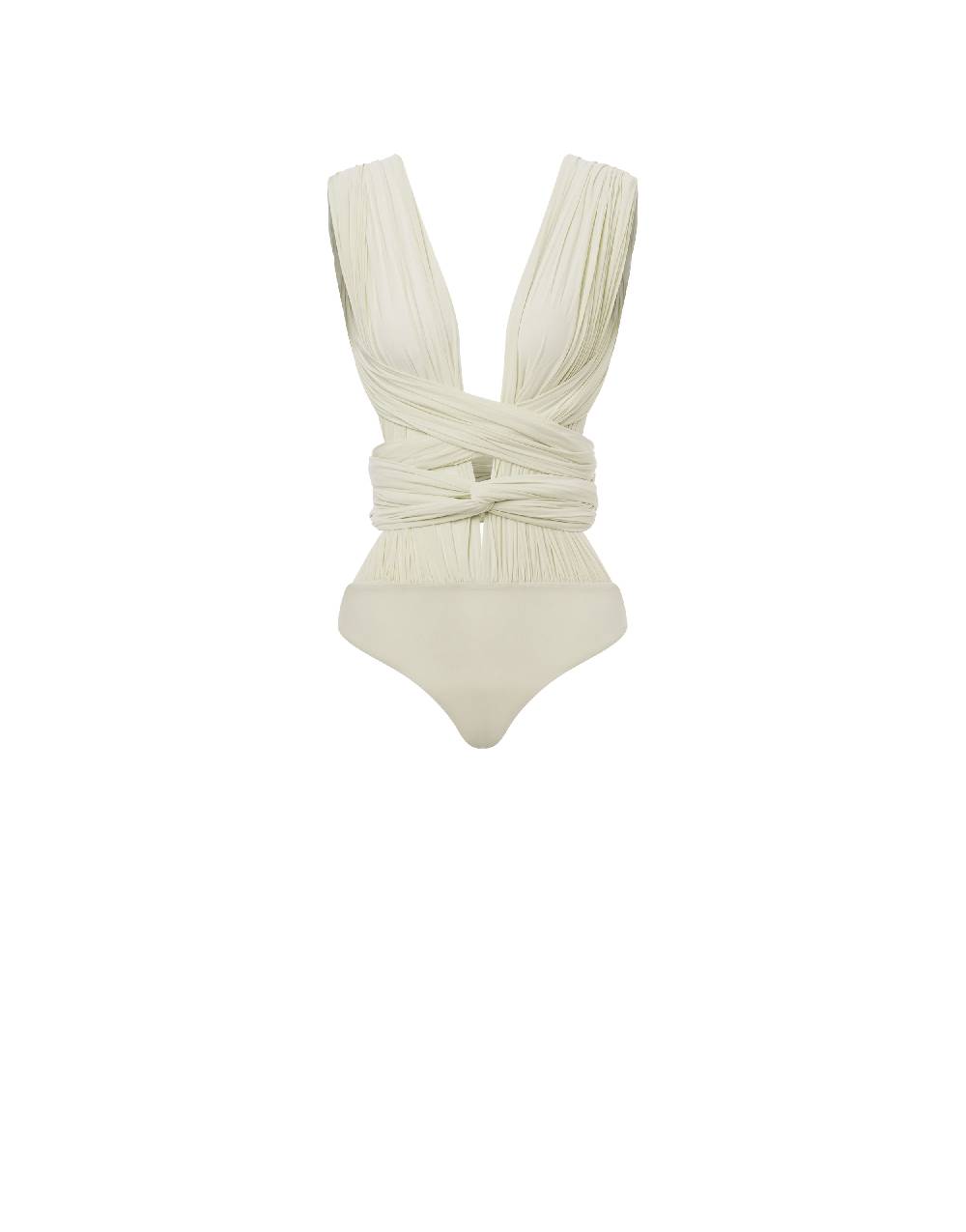 Philosophy Di Lorenzo Serafini Body in jersey con drappi Presa