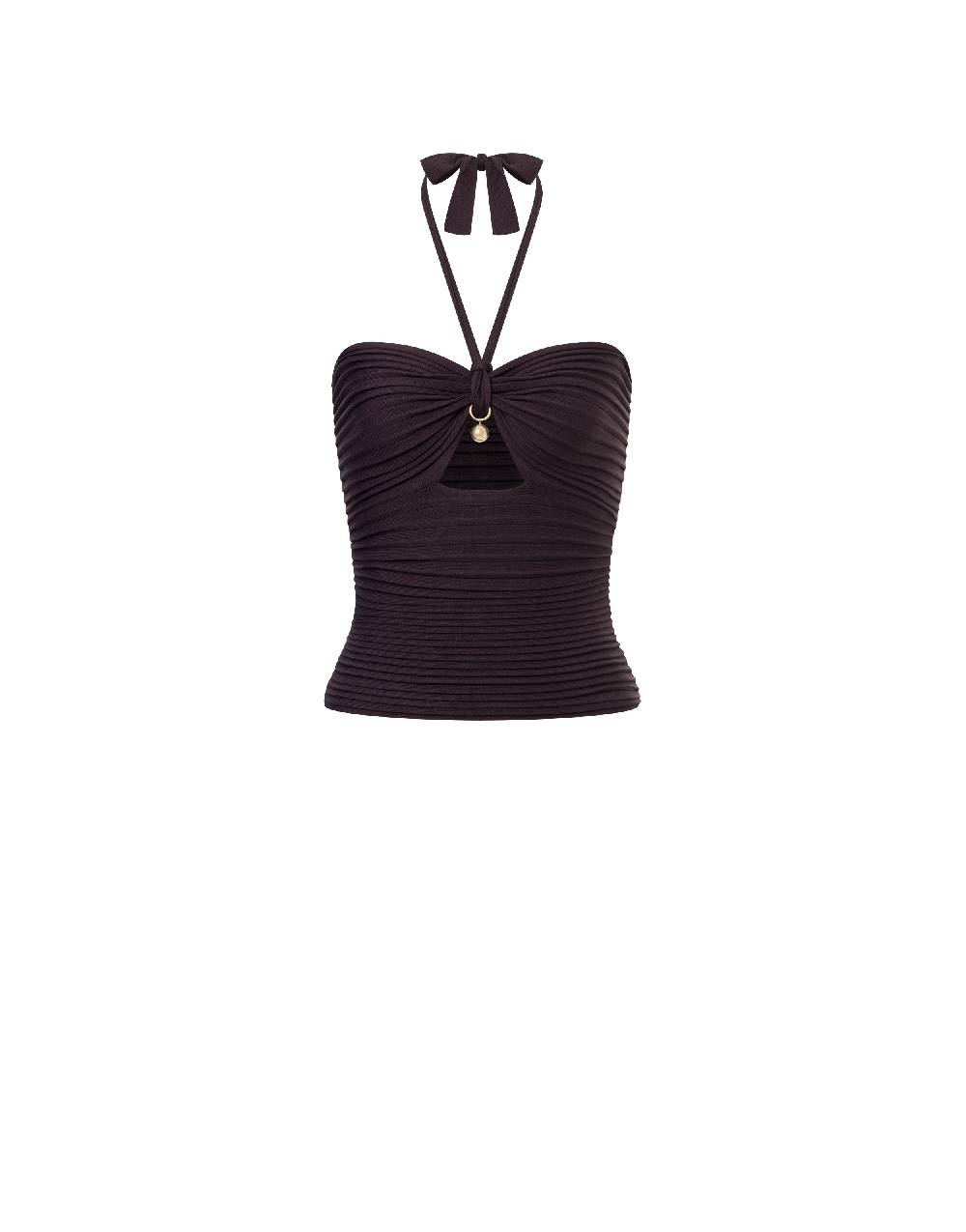 Philosophy Di Lorenzo Serafini Top stretch con piercing Online