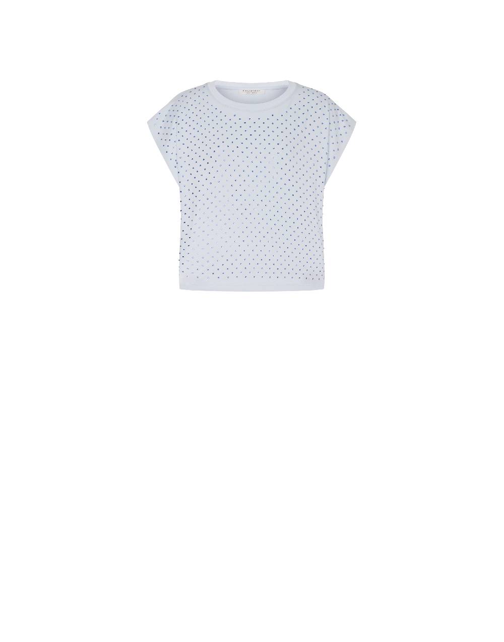 Philosophy Di Lorenzo Serafini T-shirt in jersey con strass Vendita Calda