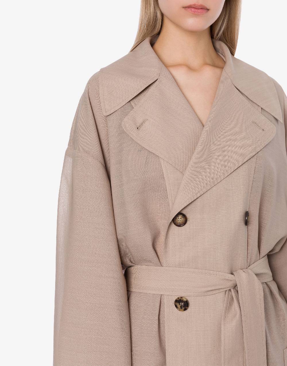 Philosophy Di Lorenzo Serafini Trench in voile di lana Negozio