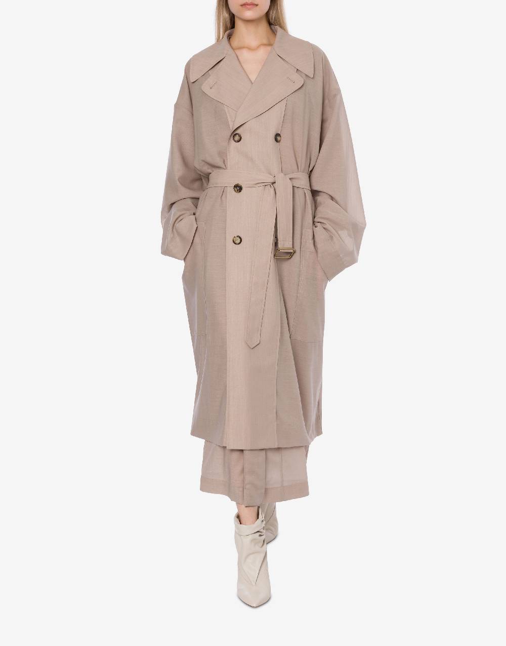 Philosophy Di Lorenzo Serafini Trench in voile di lana Negozio