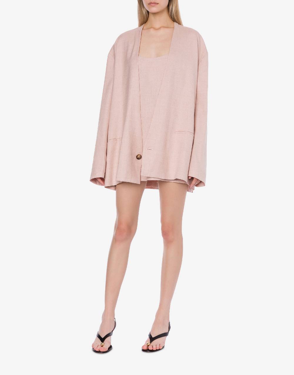 Philosophy Di Lorenzo Serafini Giacca oversize in tela misto lino Moda