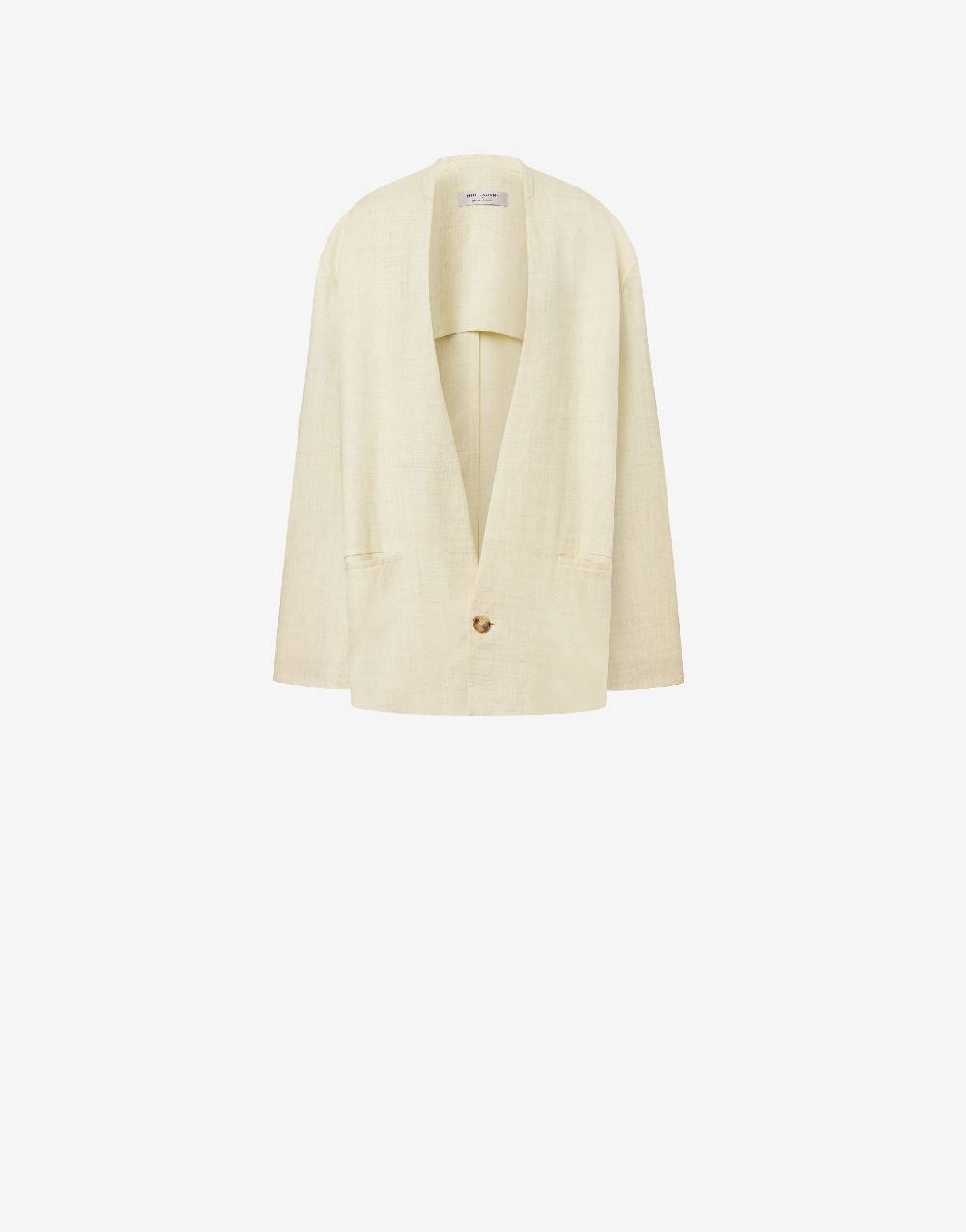 Philosophy Di Lorenzo Serafini Giacca oversize in tela misto lino 2025